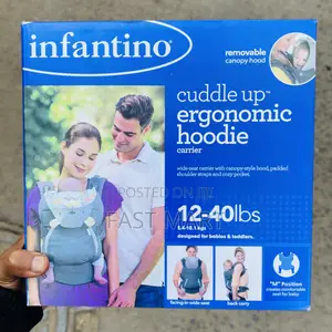 Infantino Baby Carrier (ባለ ኮፍያ)