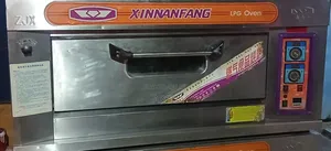 የጋዝ የዳቦ/ፒዛ መጋገሪያ ኦቨን (Xinnanfang LPG Gas Deck Oven)