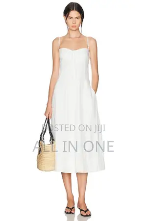 White Strap Women Dress