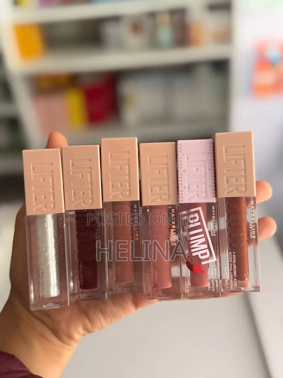 Maybelline Lifter Gloss With Hyaluronic Acid Original From USA