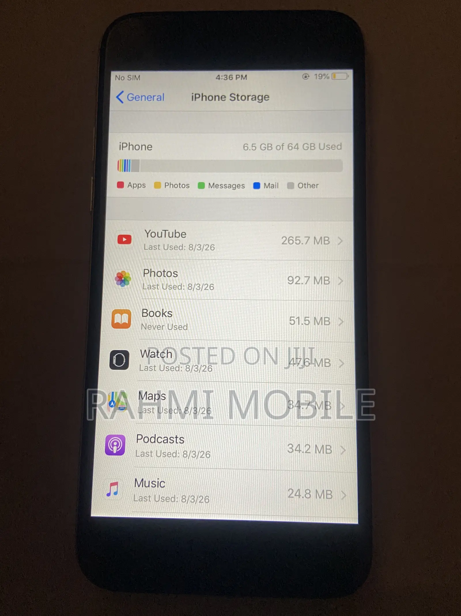 Apple iPhone 6 64 GB Silver