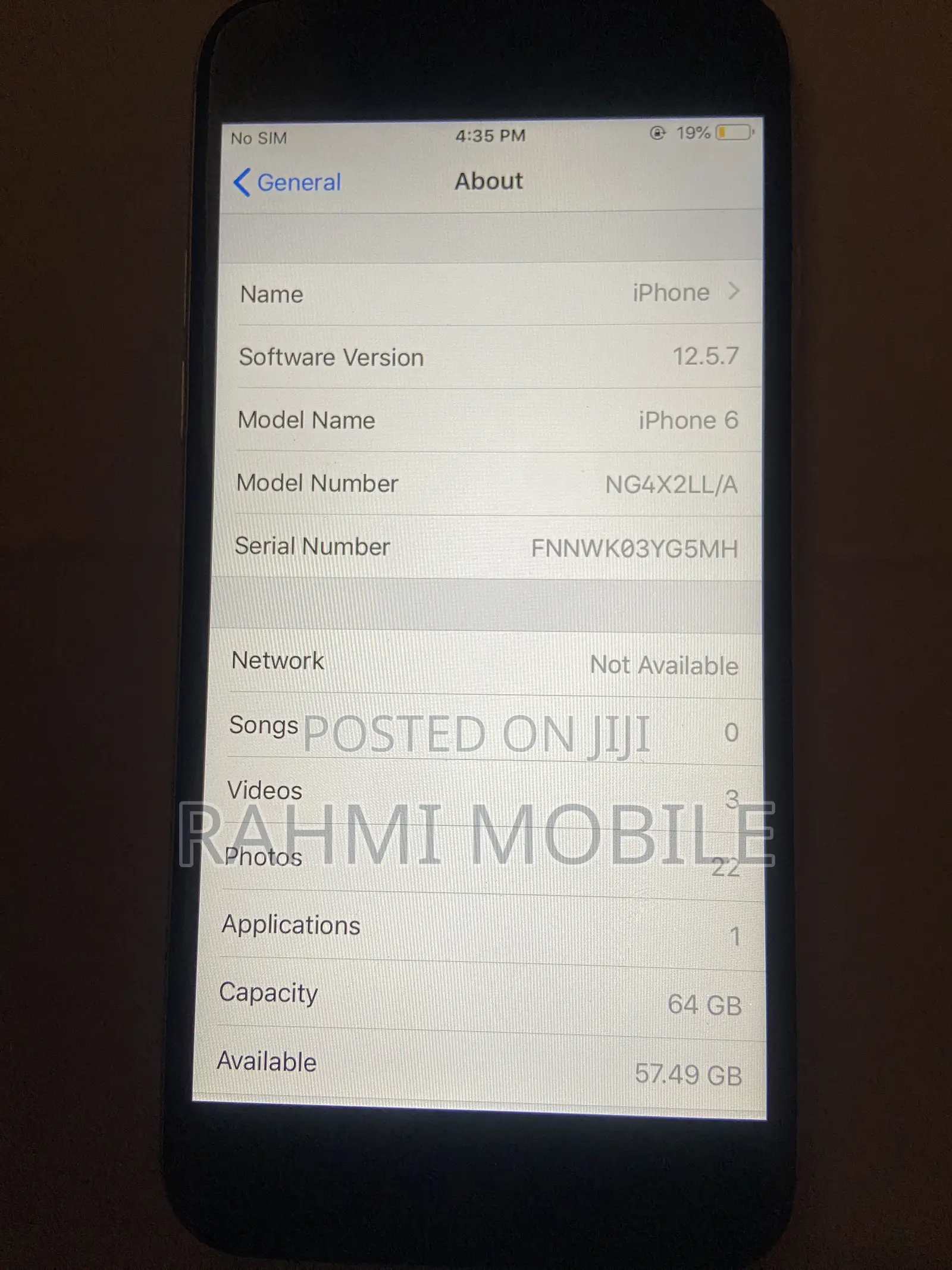 Apple iPhone 6 64 GB Silver