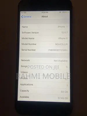 Apple iPhone 6 64 GB Silver