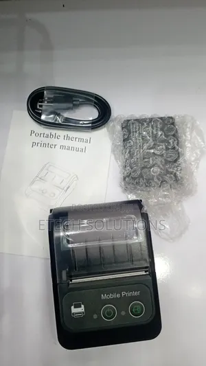 Portable Bluetooth Mobile Battery Thermal Printer
