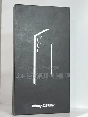 New Samsung Galaxy S25 Ultra 256 GB Black