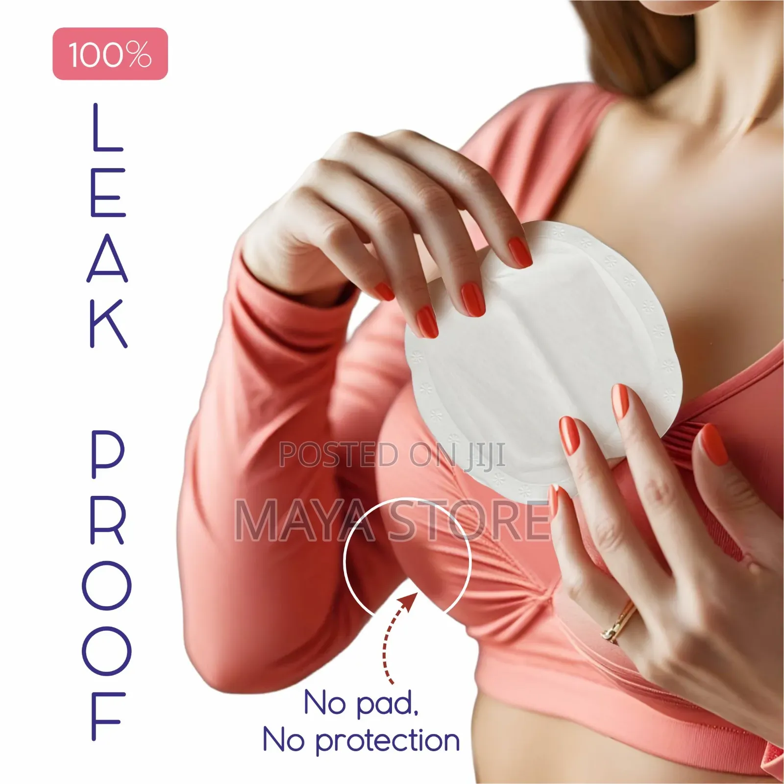 48 PCS Breastfeeding Comfortable Pad