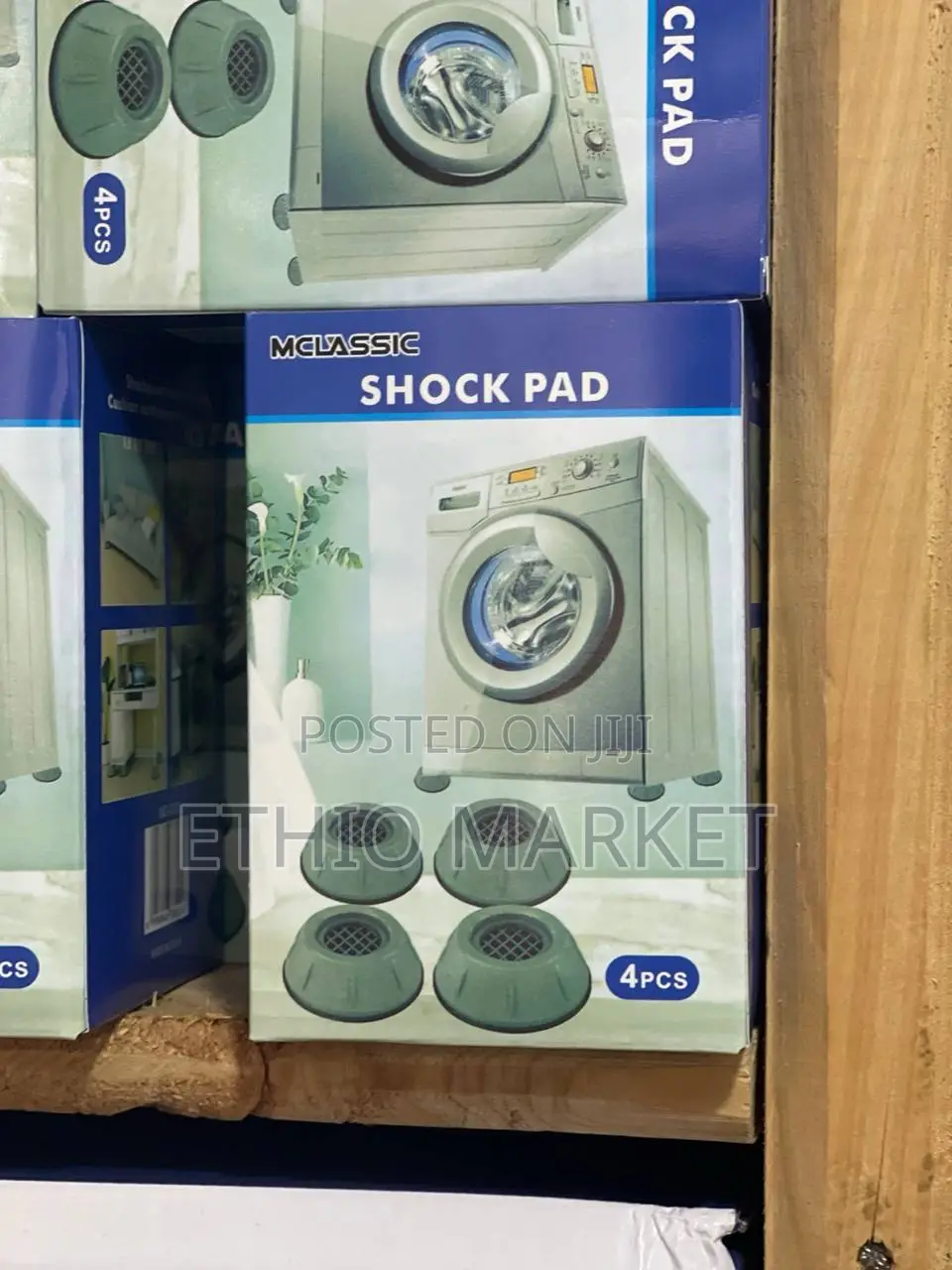 4-Piece Set of Anti-Vibration and Non-Slip