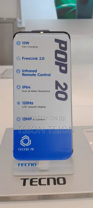New Tecno Pop 20 64 GB Black