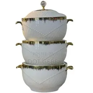 3-Ceramic Soup Serving Bowl Set