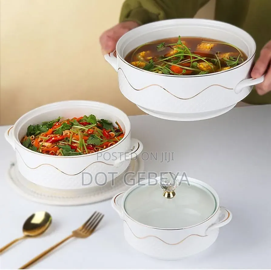 Luxury Ceramic Casserole Serving Set