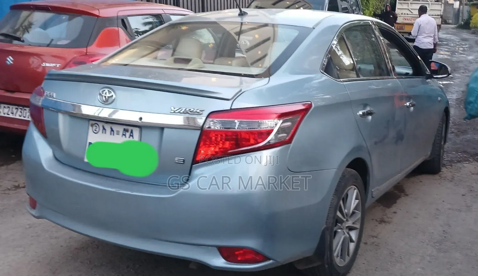 Toyota Yaris 2015 Blue