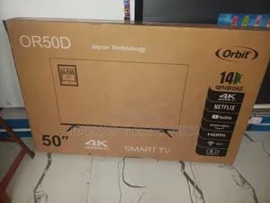 Orbit Smart Qled TV 50 Inch Googel TV Doubel Framless 2026 Hifi Spe