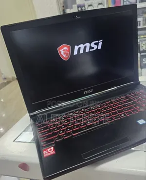 New Laptop MSI GF63 16GB Intel Core i7 SSD 256GB