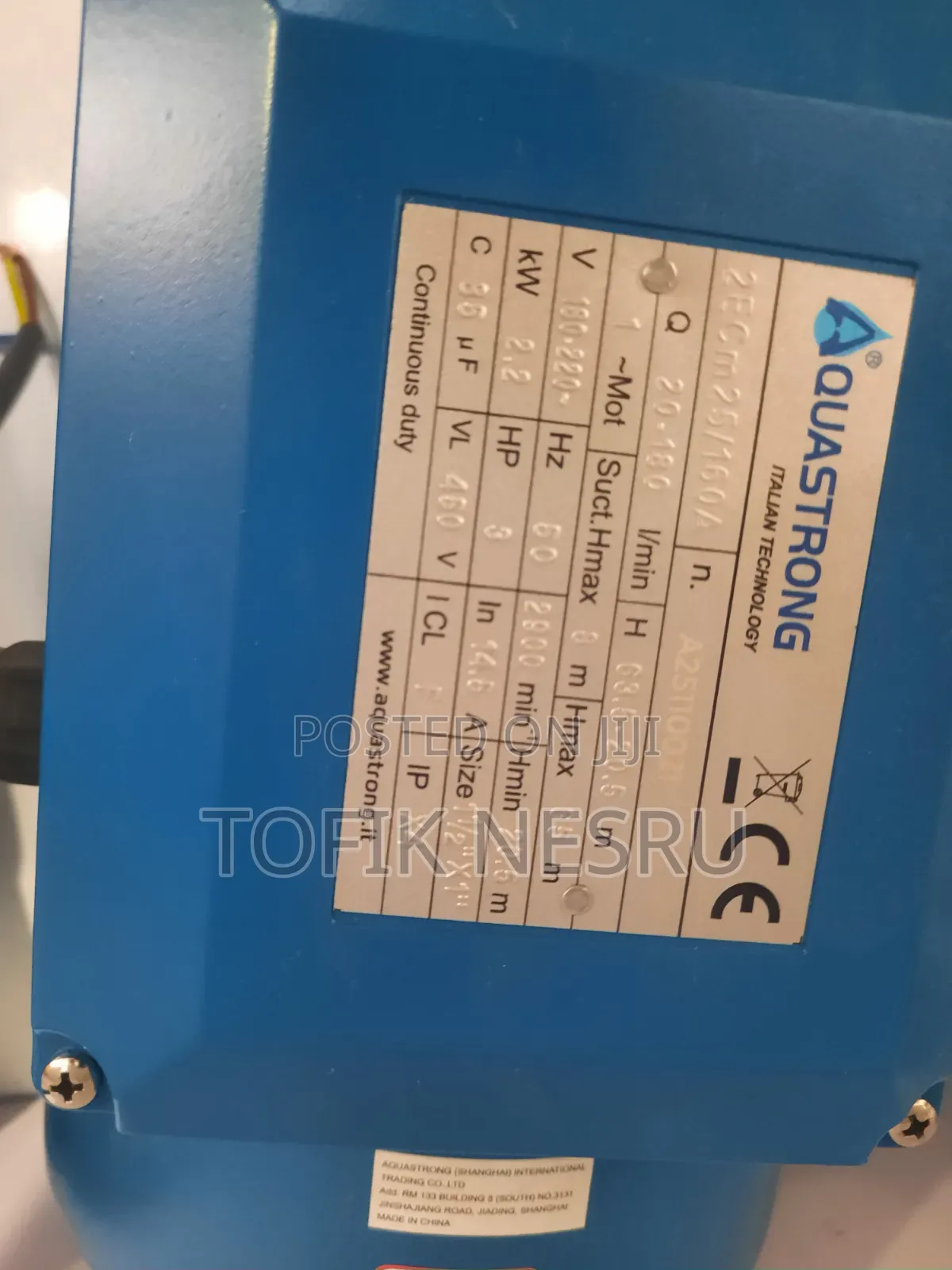Surface Water Pump