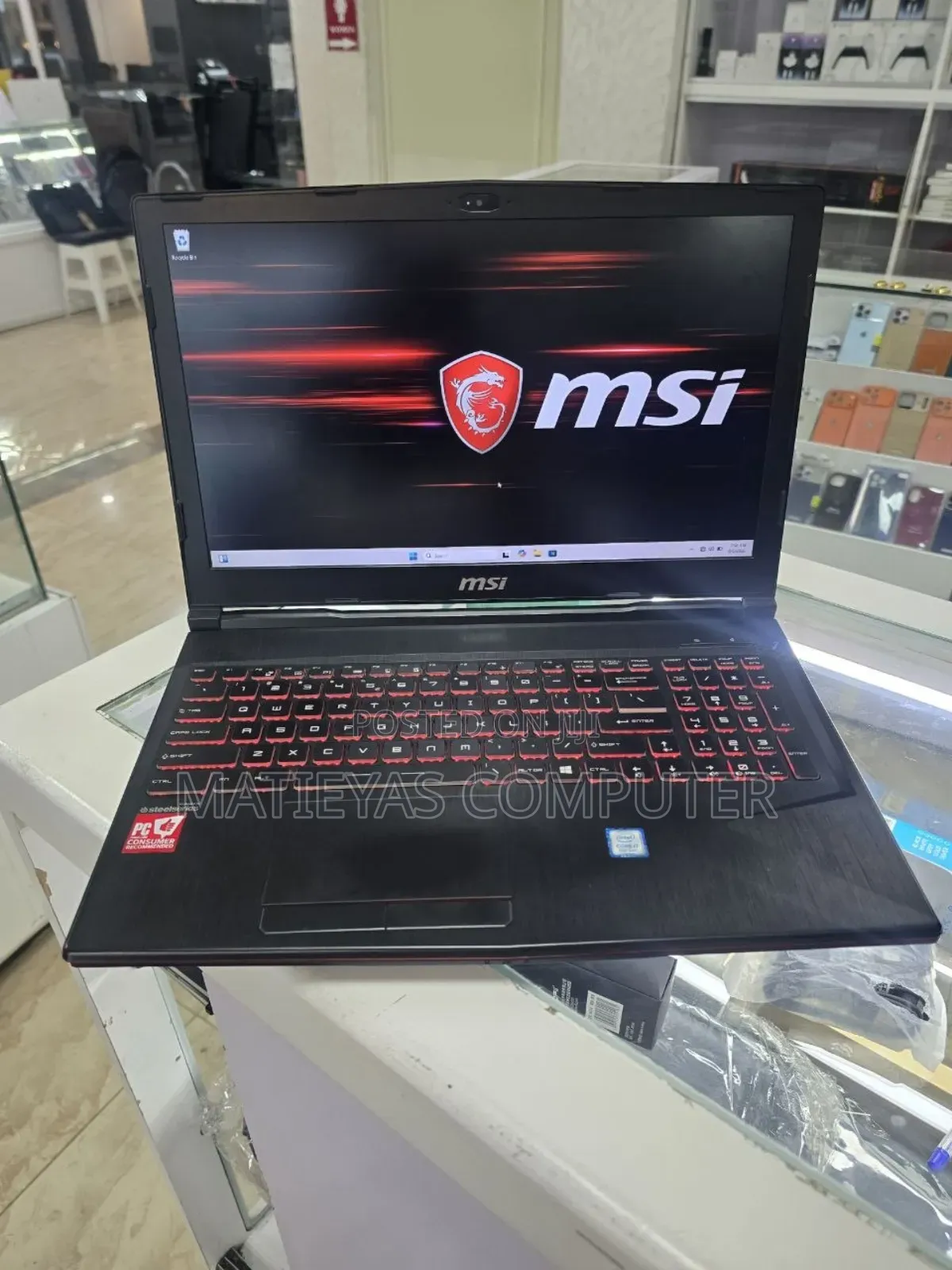 New Laptop MSI GP75 Leopard 16GB Intel Core i7 HDD+SSD 1T