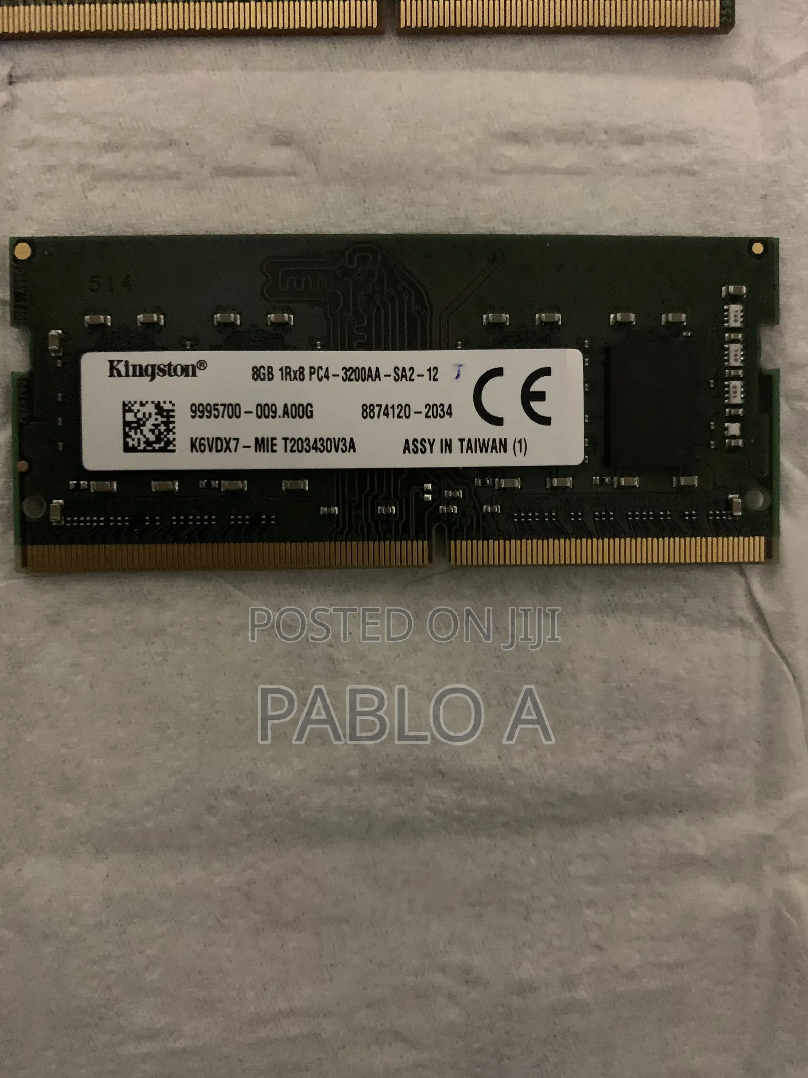 Laptop Ram 8gb Ddr4