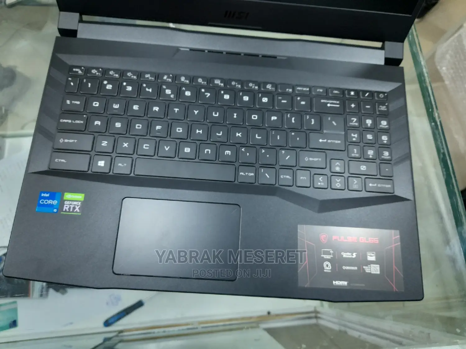 New Laptop MSI GP73 Leopard 8RD 16GB Intel Core I7 SSD 1T