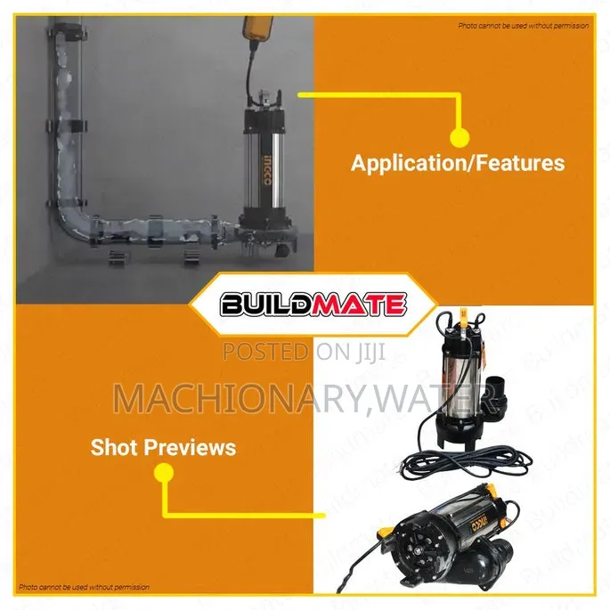Ingco Sewage Submesible Water Pump 3hp