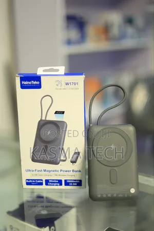 Haino Teko W1701 Magnetic Power Bank 10,000mAh (22.5W Fast Charging)