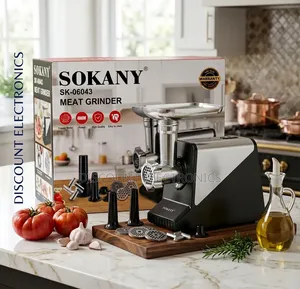 Sokany SKW Heavy-Duty Electric Meat Grinder