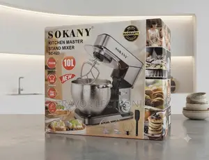  Sokany Stand Mixer 10L – Stainless Steel Bowl | Heavy Duty