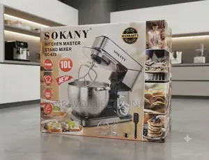  Sokany 10L Stand Mixer – Professional Stainless Steel Mixer 