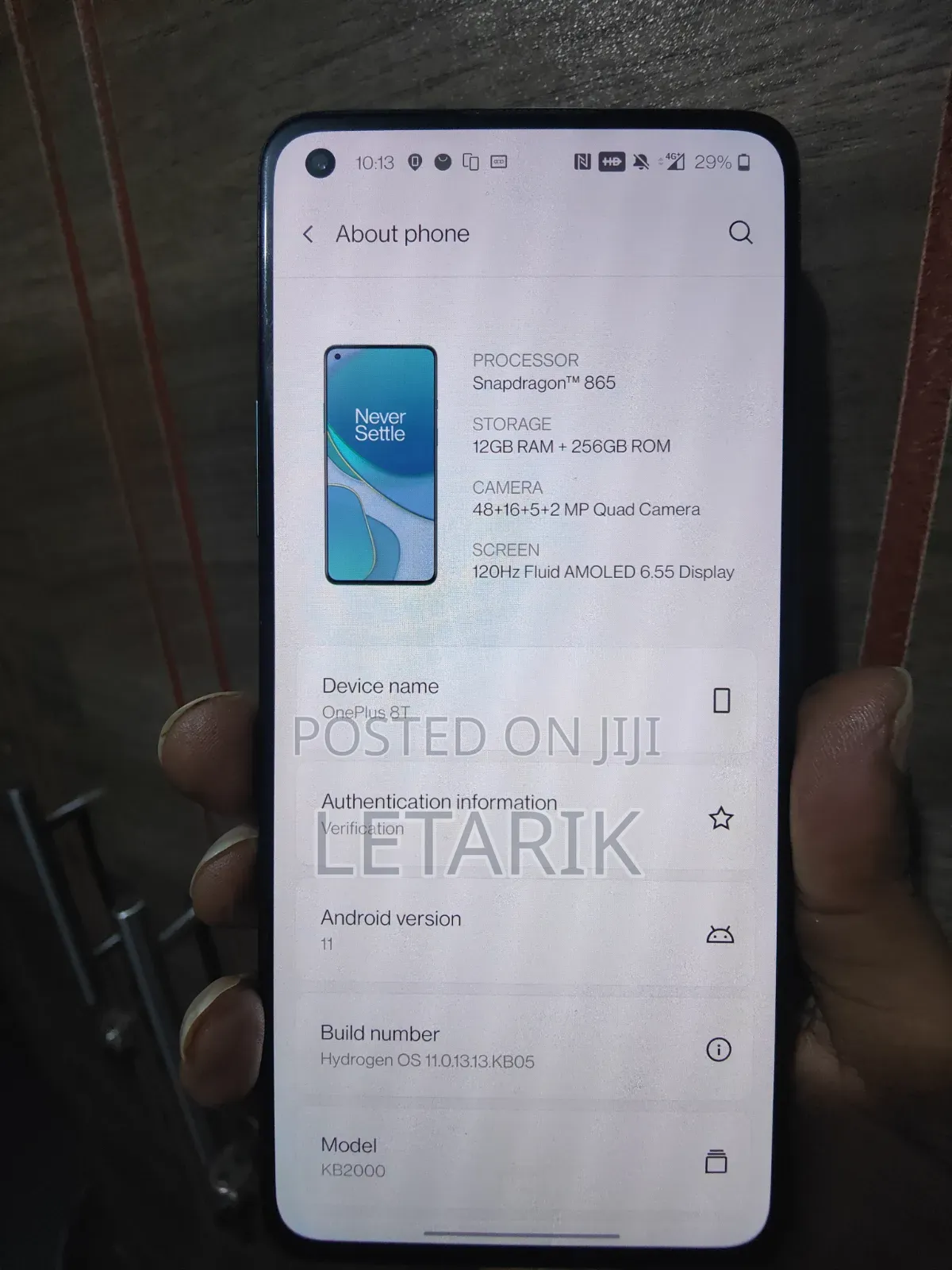 OnePlus 8T 256 GB Blue