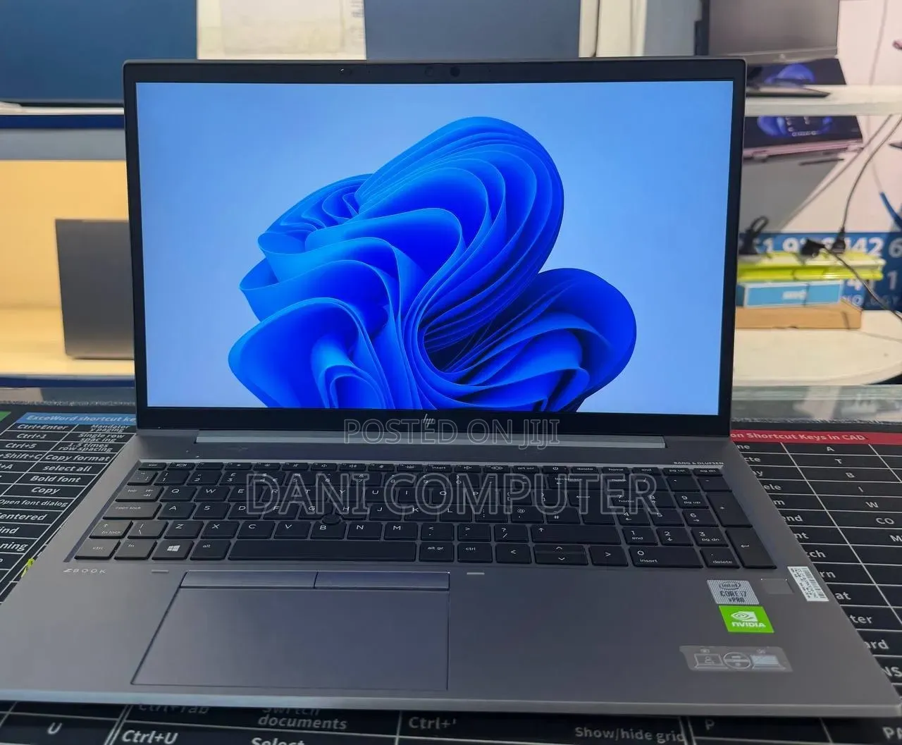 New Laptop HP ZBook 15 16GB Intel Core i7 SSD 512GB