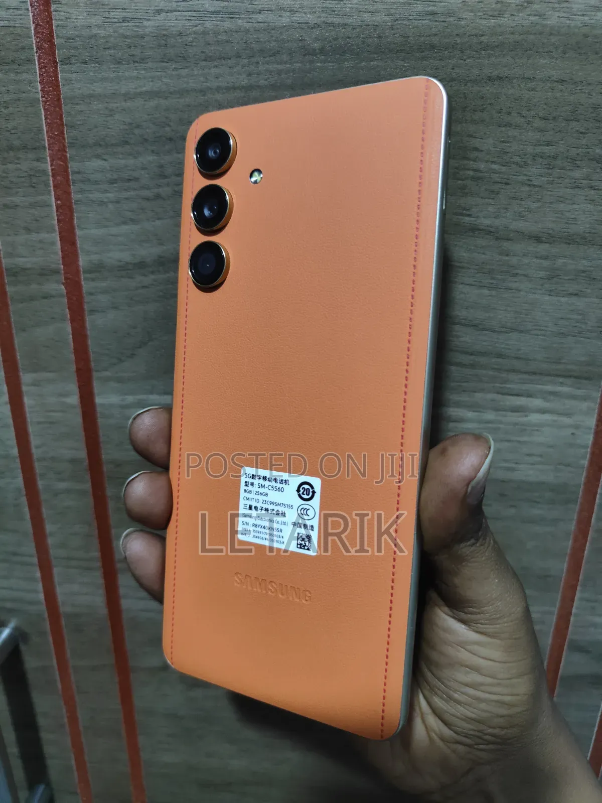 New Samsung Galaxy C55 256 GB Orange