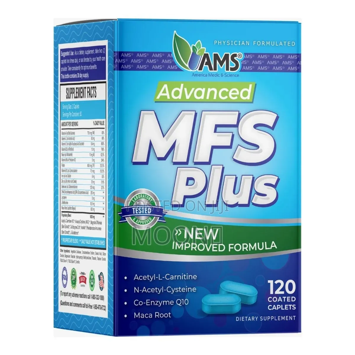 MFS Plus Fertility Supplements of 120 Caplets