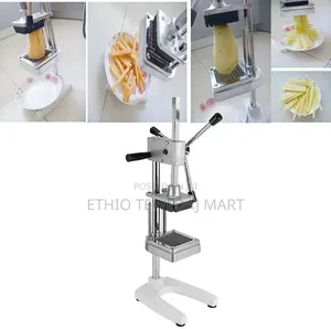 Standing French Fry Cutter, Stainless Steel Potatoes Cucumber Chipper