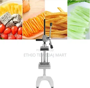 Standing French Fry Cutter, Stainless Steel Potatoes Cucumber Chipper