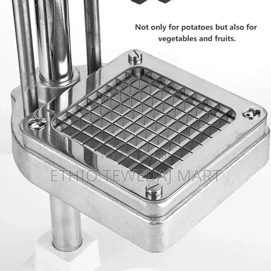 Standing French Fry Cutter, Stainless Steel Potatoes Cucumber Chipper