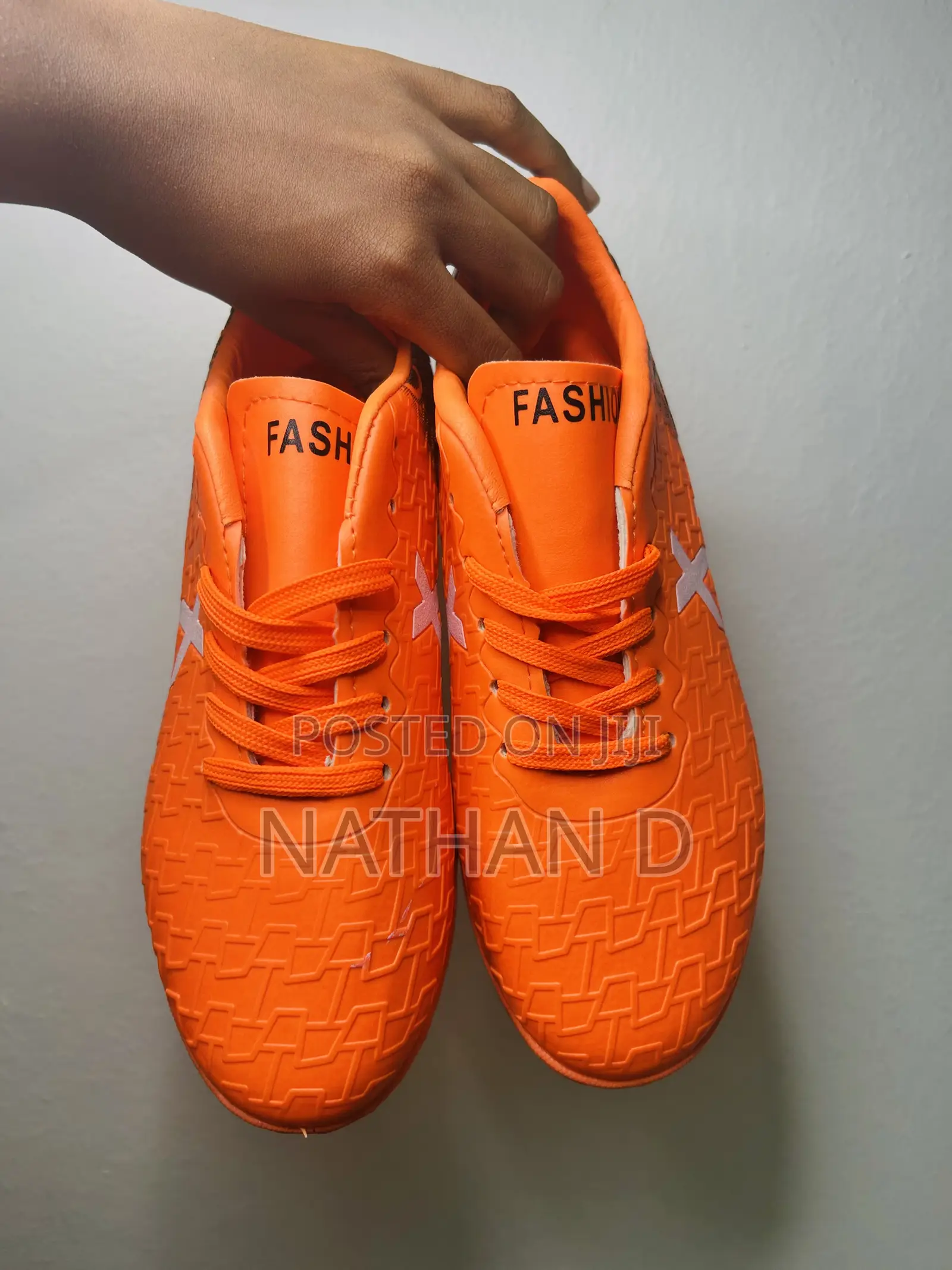 Orange Cleats/ Taketa