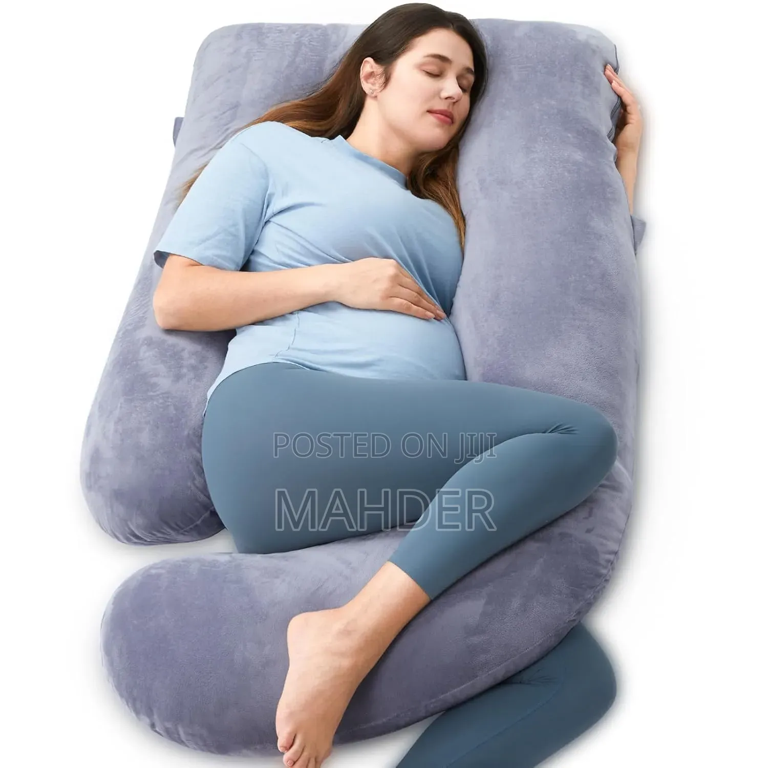 D Shape Pregnancy Pillow (D ቅርፅ ያለው የ እርጉዞች ደንገል ትራስ)