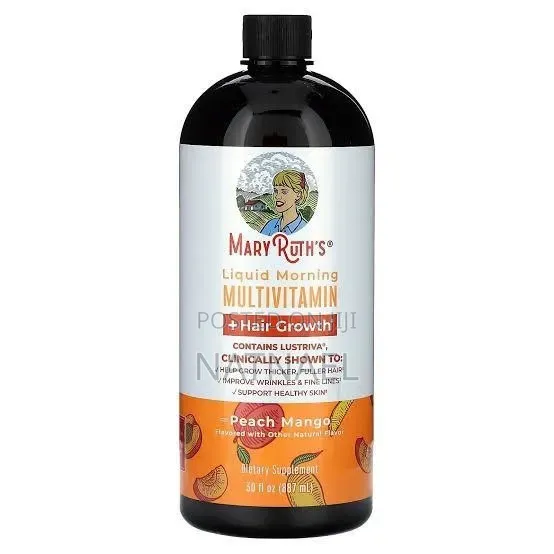 MaryRuth's Liquid Multivitamin + Lustriva Hair Growth