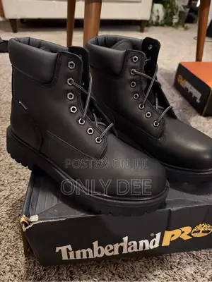 Black Leather Timberland