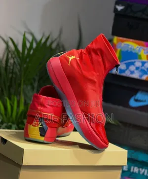 Air Jordan 4028 Red Boots Master Quality
