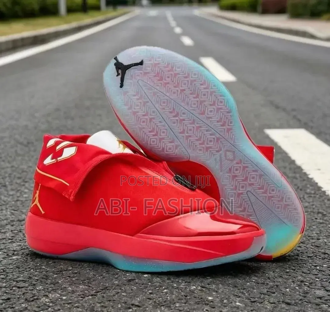 Air Jordan 4028 Red Boots Master Quality