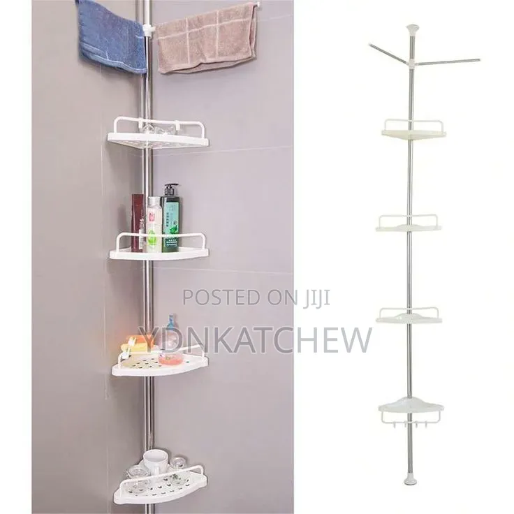 Bathroom Corner Shelf (የመፀዳጃ ቤት ኮርነር ላይ የሚገጠም የዕቃ መደርደሪያ
)