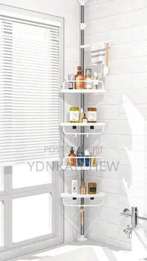 Bathroom Corner Shelf (የመፀዳጃ ቤት ኮርነር ላይ የሚገጠም የዕቃ መደርደሪያ
)