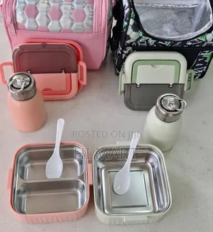 5pcs Bpa Free School Lunch Box
