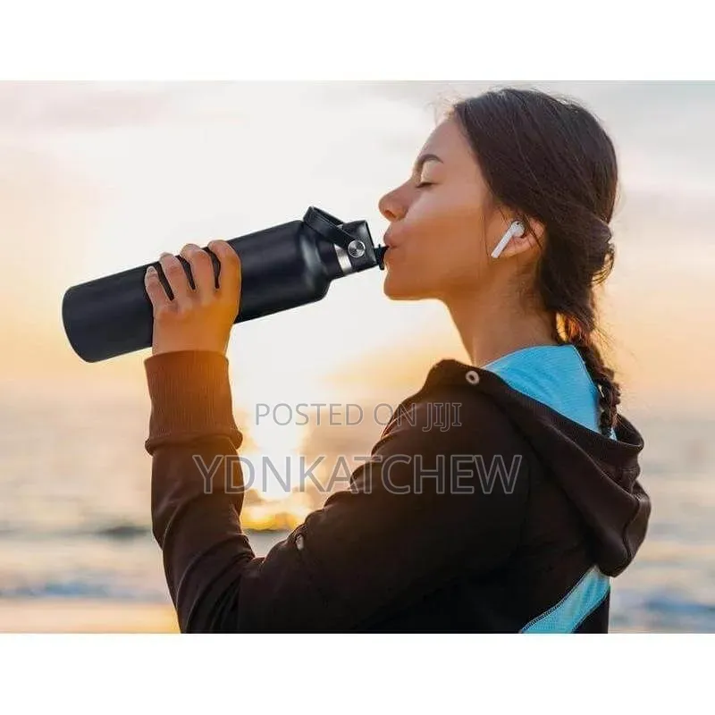 CERVO - Hans Larsen Vacuum Stainless Steel Bottle With Sports Lid