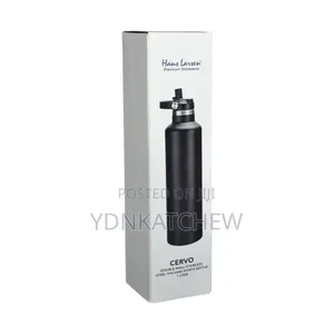 CERVO - Hans Larsen Vacuum Stainless Steel Bottle With Sports Lid