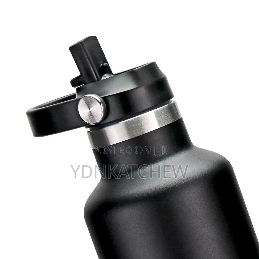 CERVO - Hans Larsen Vacuum Stainless Steel Bottle With Sports Lid