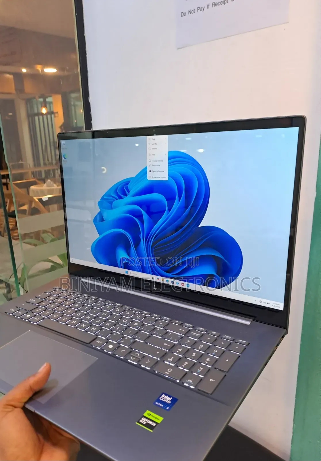 New Laptop HP Envy 17 16GB Intel Core Ultra 7 SSD 1T