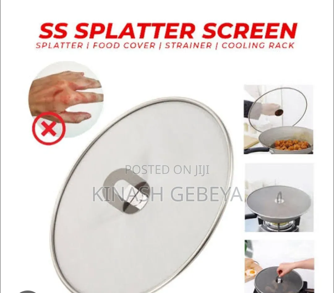 Anti Oil Splash Net Food Cover