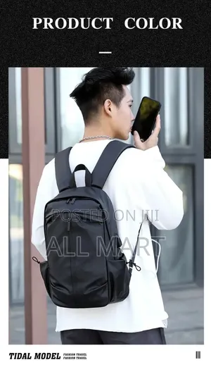 Multifunctional Backpack With USB Charging Port