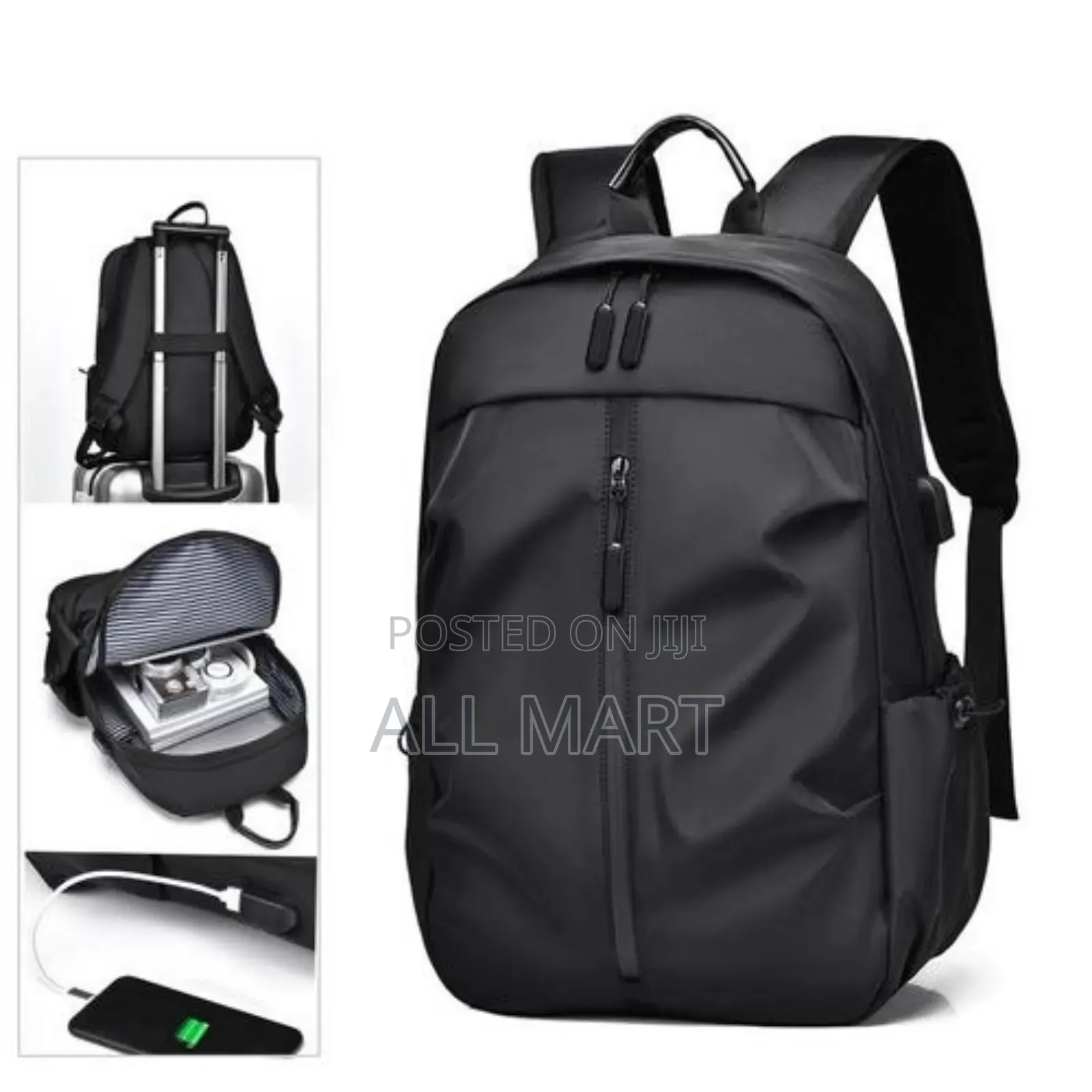 Multifunctional Backpack With USB Charging Port