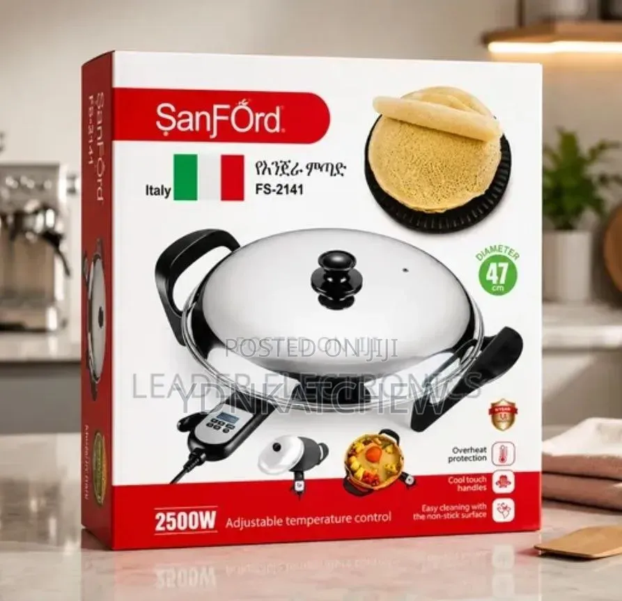 Sanford Italy Electric Injera Mitad